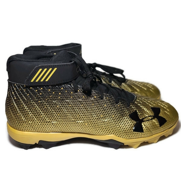 bryce harper black and gold cleats
